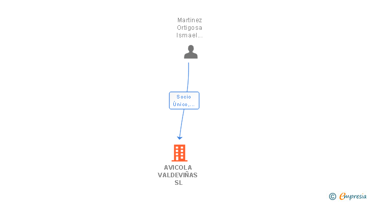 Vinculaciones societarias de AVICOLA VALDEVIÑAS SL