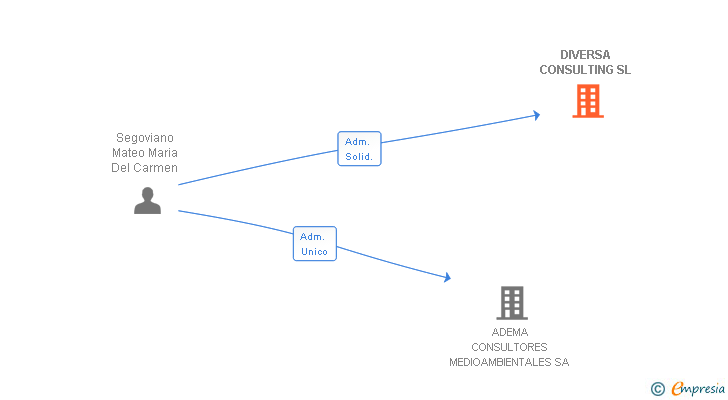 Vinculaciones societarias de DIVERSA CONSULTING SL