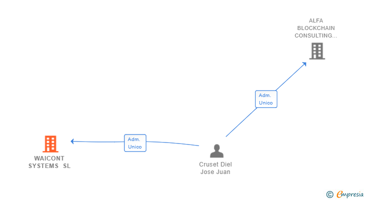Vinculaciones societarias de WAICONT SYSTEMS SL