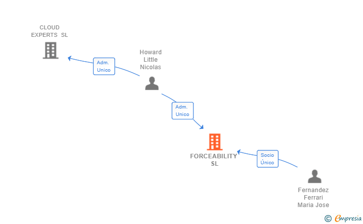 Vinculaciones societarias de FORCEABILITY SL