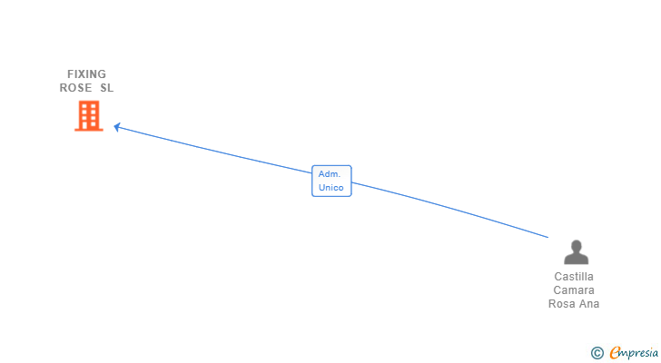 Vinculaciones societarias de FIXING ROSE SL