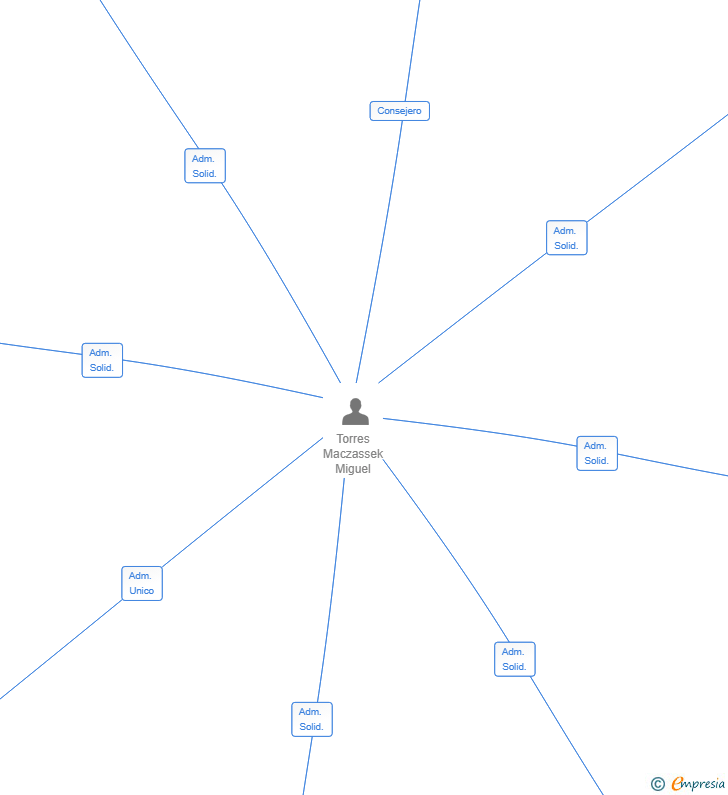 Vinculaciones societarias de MIANCATEX SL