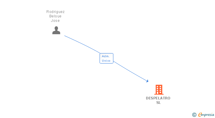 Vinculaciones societarias de DESPELATRO SL