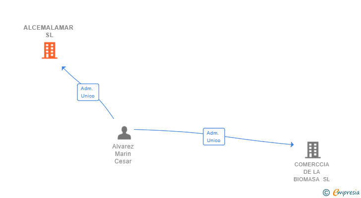 Vinculaciones societarias de ALCEMALAMAR SL