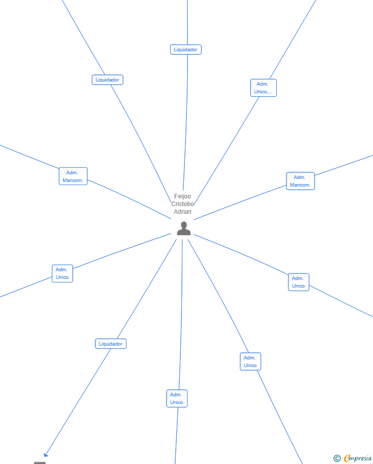 Vinculaciones societarias de ADRIXA CONSULTORES S.L. 