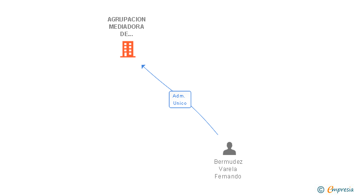 Vinculaciones societarias de AGRUPACION MEDIADORA DE SEGUROS SL