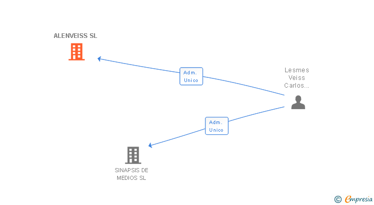 Vinculaciones societarias de ALENVEISS SL