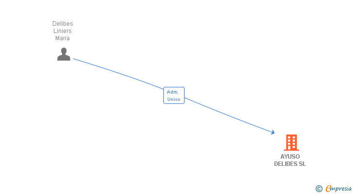 Vinculaciones societarias de AYUSO DELIBES SL