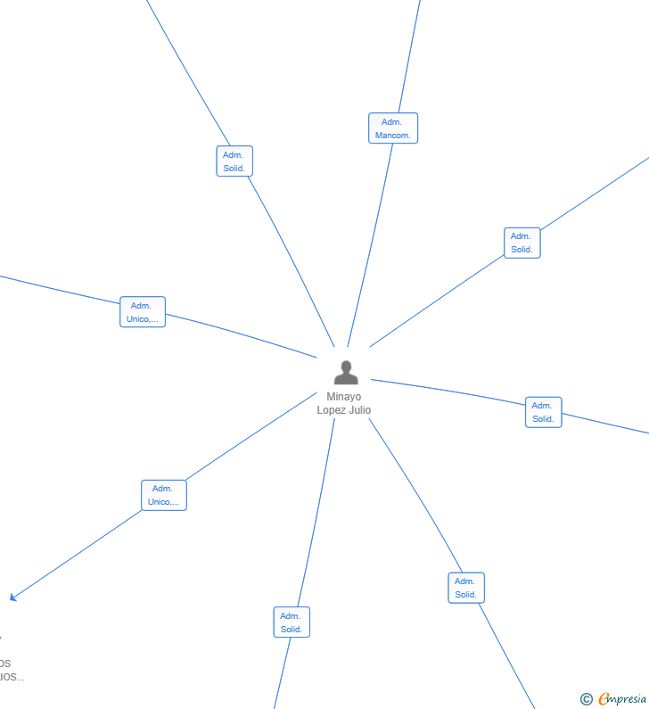 Vinculaciones societarias de MINAYO FINANCIAL COMPASS SL