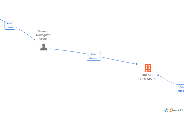 Vinculaciones societarias de DRUVIT SYSTEMS SL