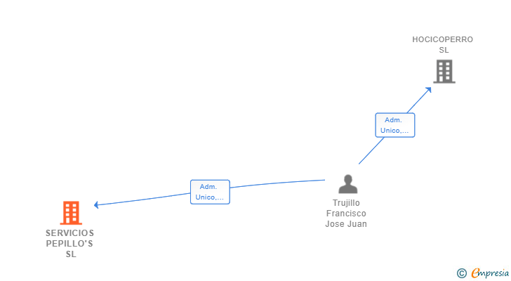 Vinculaciones societarias de SERVICIOS PEPILLO'S SL