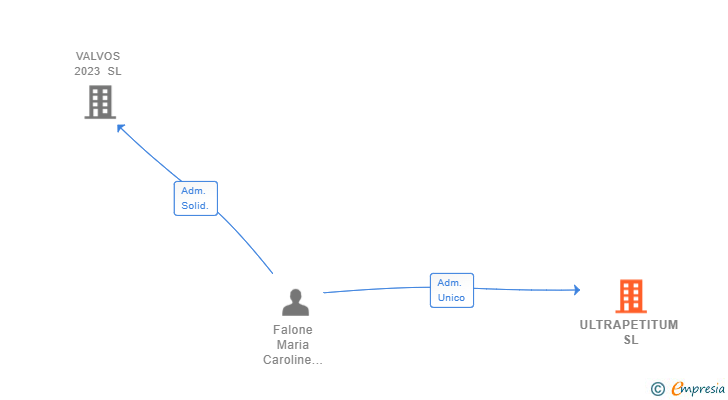 Vinculaciones societarias de ULTRAPETITUM SL