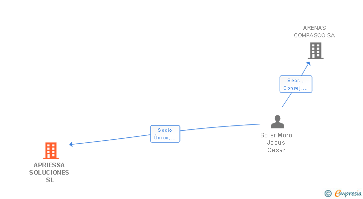 Vinculaciones societarias de APRIESSA SOLUCIONES SL