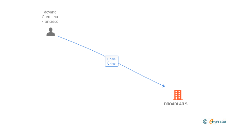 Vinculaciones societarias de BROADLAB SL