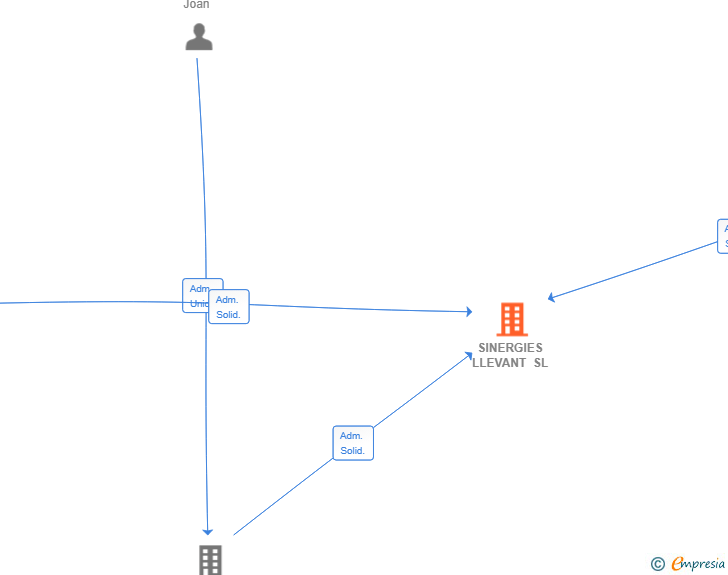 Vinculaciones societarias de SINERGIES LLEVANT SL