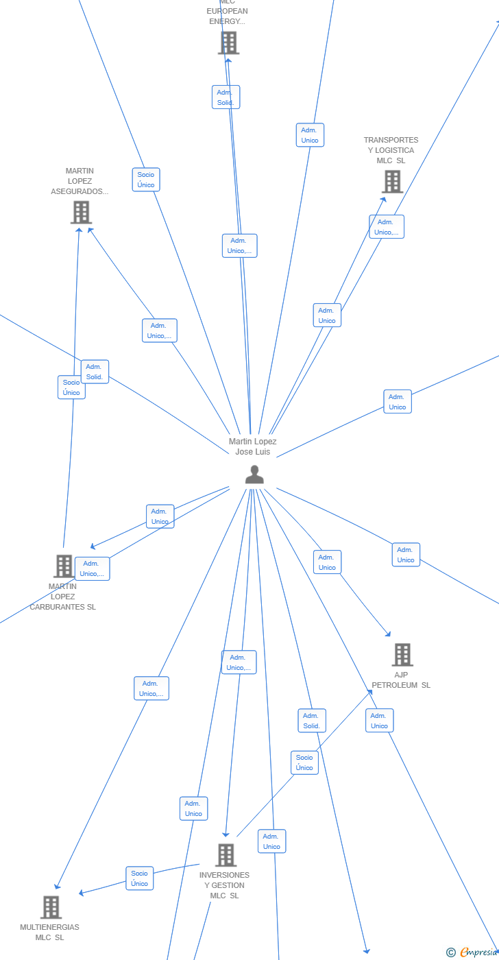 Vinculaciones societarias de MLC SOLUCIONES INTEGRALES SL