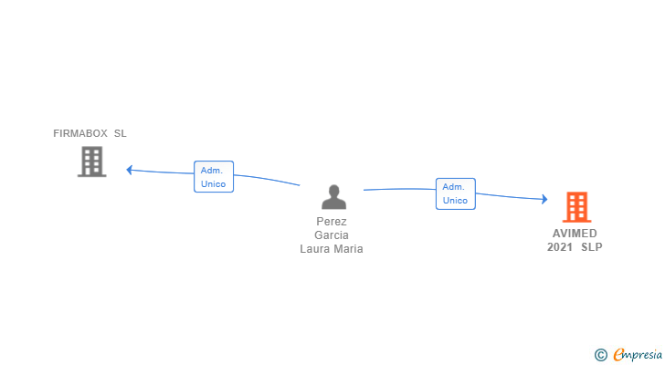 Vinculaciones societarias de AVIMED 2021 SLP