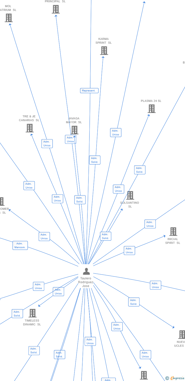 Vinculaciones societarias de HYDER PROACTIVE SL