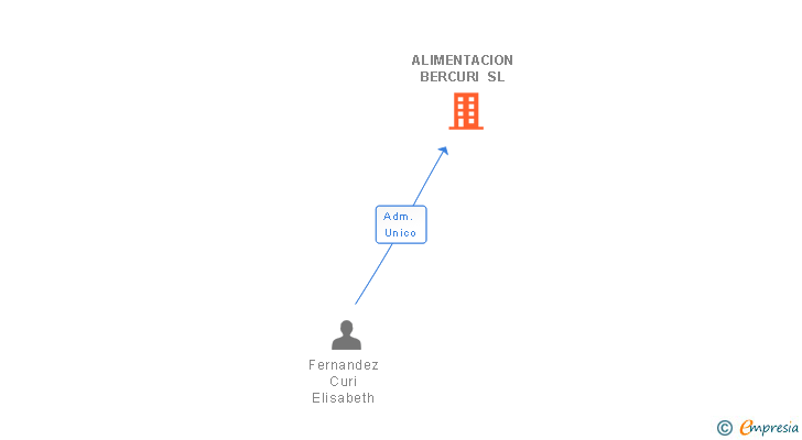 Vinculaciones societarias de ALIMENTACION BERCURI SL