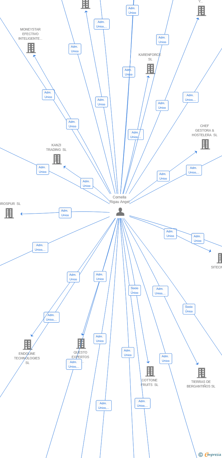 Vinculaciones societarias de MC DISSENYS 1987 SL
