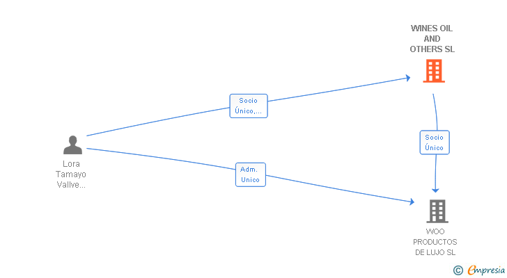 Vinculaciones societarias de WOO GLOBAL MARKETS SL