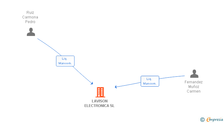 Vinculaciones societarias de LAVISON ELECTRONICA SL (EXTINGUIDA)