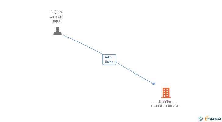 Vinculaciones societarias de NIESFA CONSULTING SL