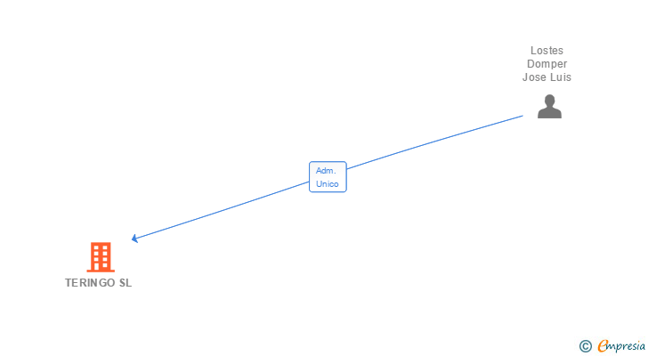 Vinculaciones societarias de TERINGO SL