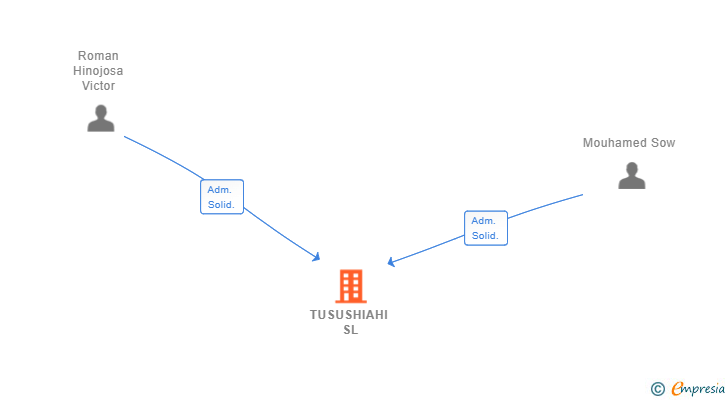 Vinculaciones societarias de TUSUSHIAHI SL