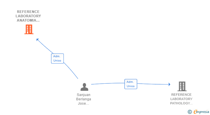 Vinculaciones societarias de REFERENCE LABORATORY ANATOMIA PATOLOGICA SL