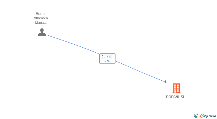 Vinculaciones societarias de BORIVIL SL