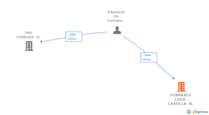Vinculaciones societarias de FORRAXES LUGO-CASTILLA SL