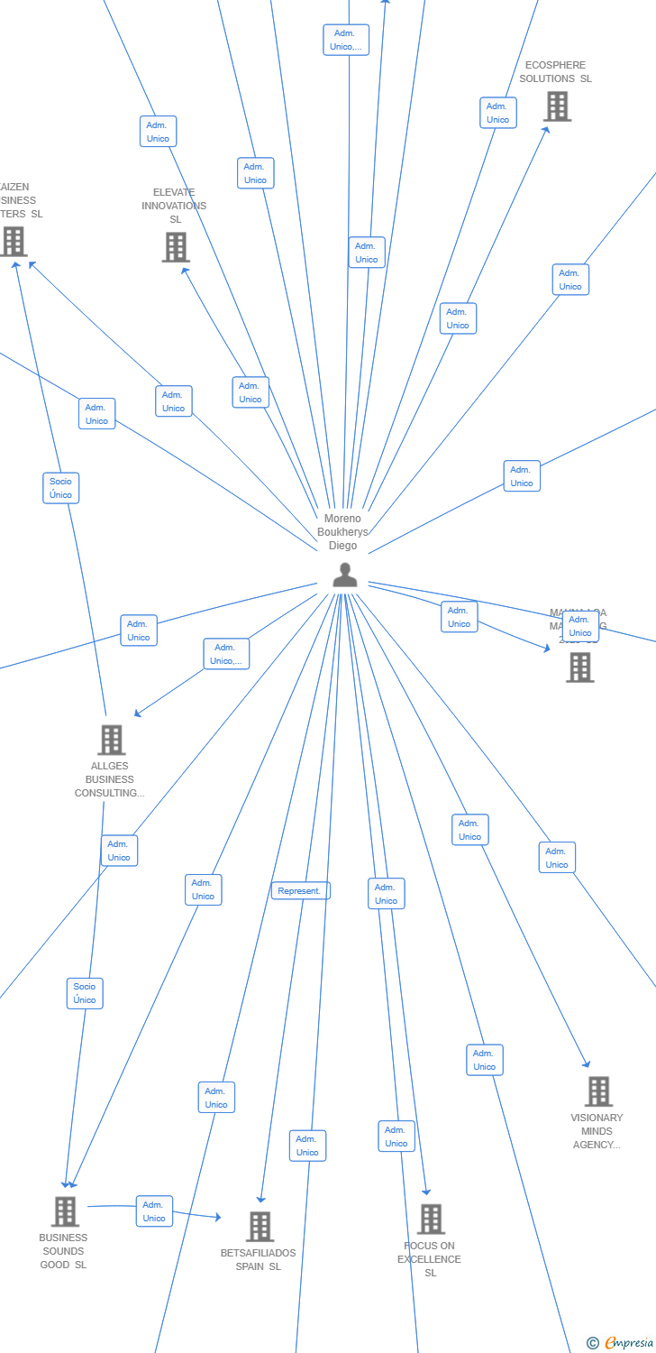 Vinculaciones societarias de VESUBIO VENTURES 2025 SL