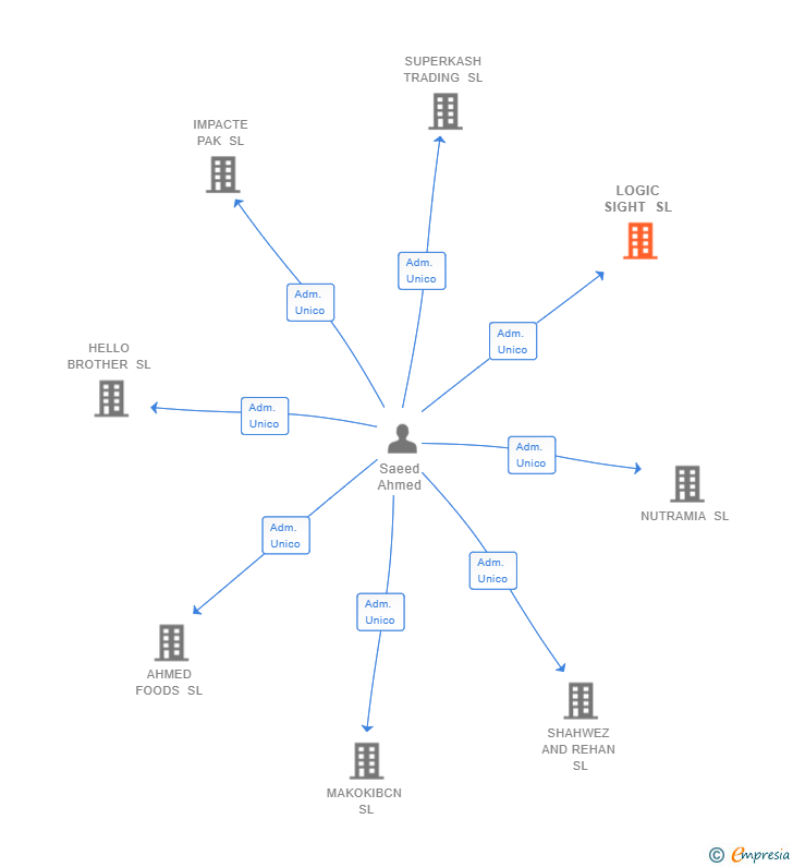 Vinculaciones societarias de LOGIC SIGHT SL