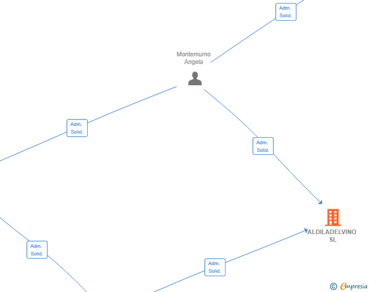 Vinculaciones societarias de ALDILADELVINO SL