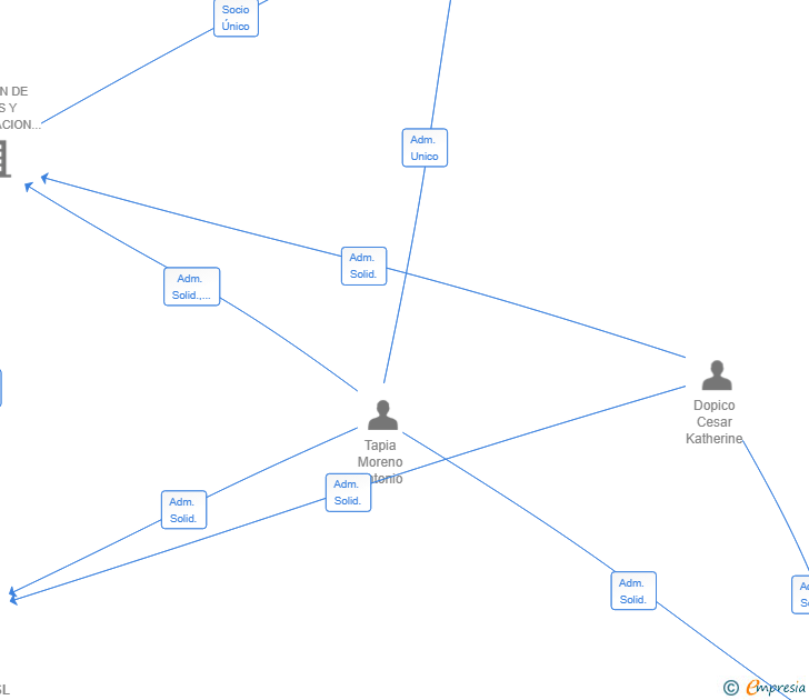 Vinculaciones societarias de TOTAL PROFIT JOURNEY SL