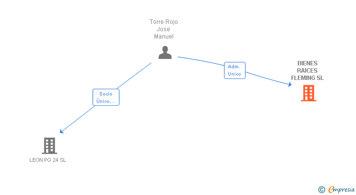 Vinculaciones societarias de BIENES RAICES FLEMING SL