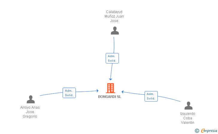 Vinculaciones societarias de BONGARDI SL