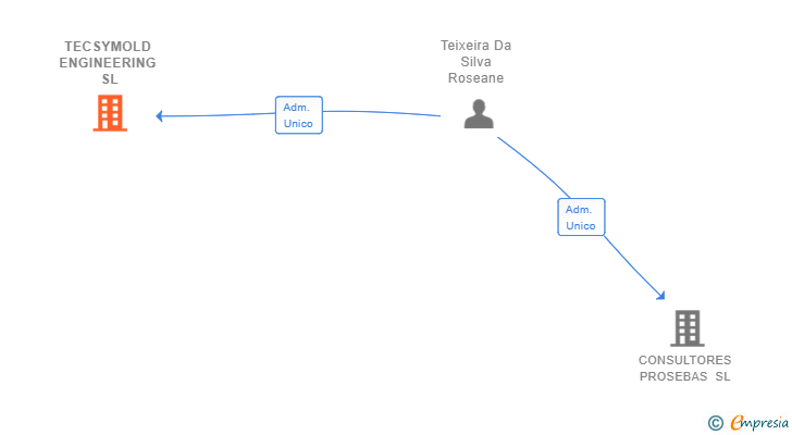 Vinculaciones societarias de TECSYMOLD ENGINEERING SL