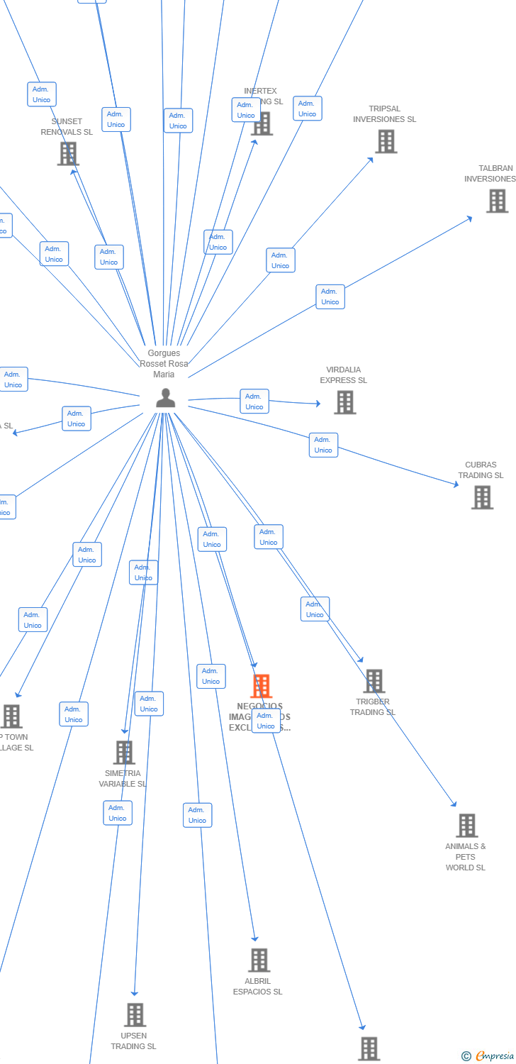 Vinculaciones societarias de FUN ASSETS INVERSIONES SL