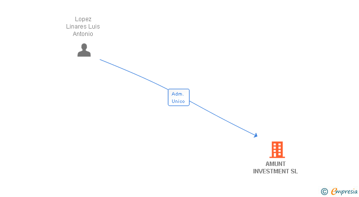 Vinculaciones societarias de AMUNT INVESTMENT SL