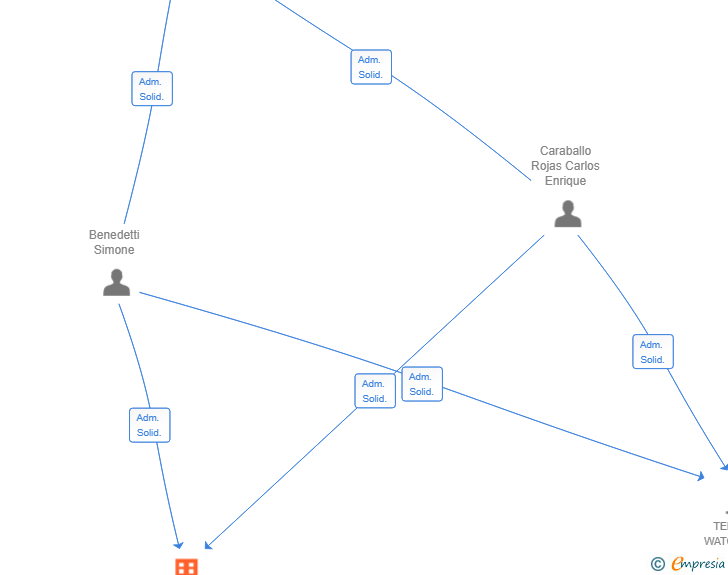 Vinculaciones societarias de TW EUROPE SL