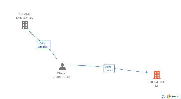 Vinculaciones societarias de BOLSAUCE SL