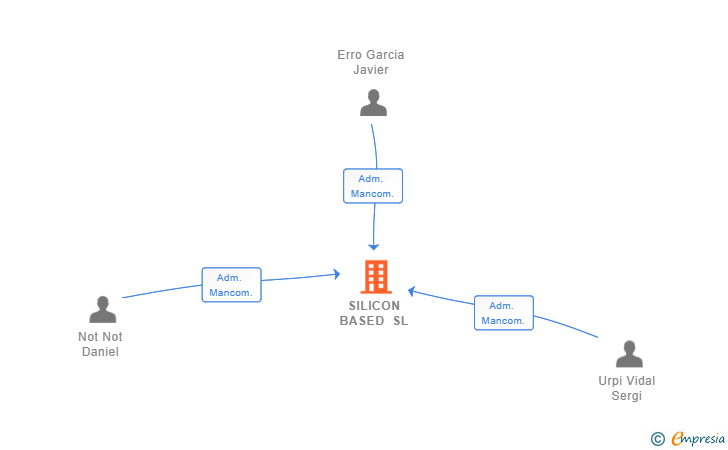 Vinculaciones societarias de SILICON BASED SL