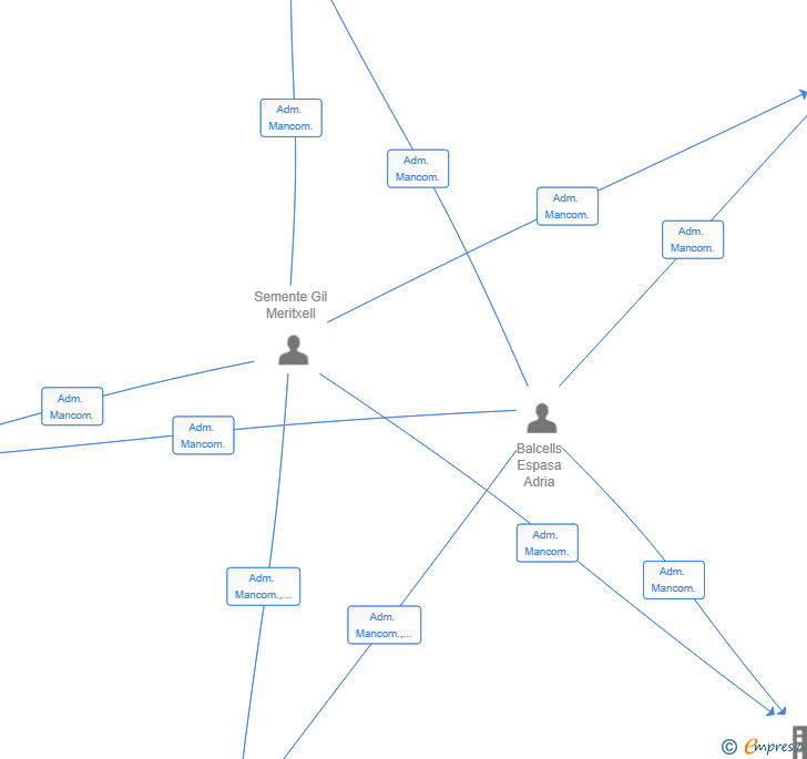 Vinculaciones societarias de ENSEMS ADVOCATS I CONSULTORIA EMPRESARIAL SL