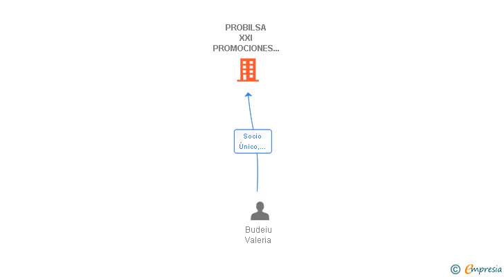 Vinculaciones societarias de PROBILSA XXI PROMOCIONES INMOBILIARIAS SL