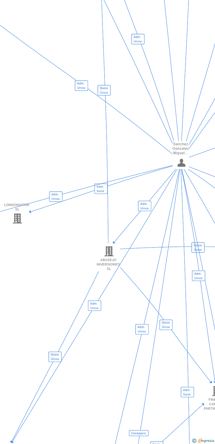 Vinculaciones societarias de THIS IS THE FATE SL