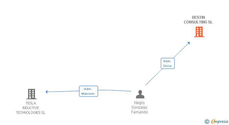 Vinculaciones societarias de BESTIN CONSULTING SL