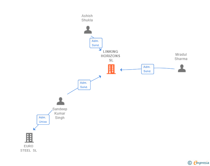 Vinculaciones societarias de LINKING HORIZONS SL
