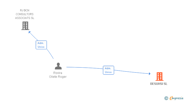 Vinculaciones societarias de BESUHSI SL